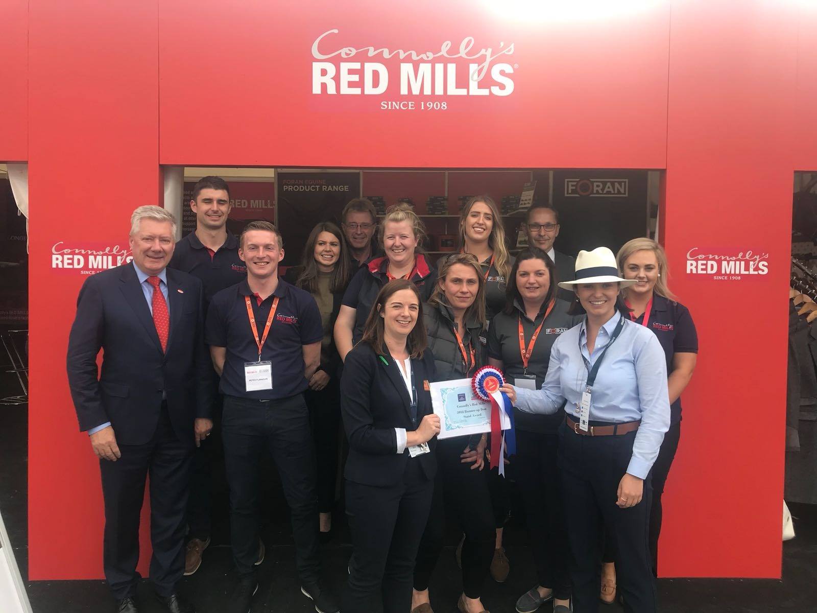 Success all around for #redmills at the 2018 Dublin Horse Show