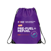 Foran Equine PFRF Purple Drawstring Bag