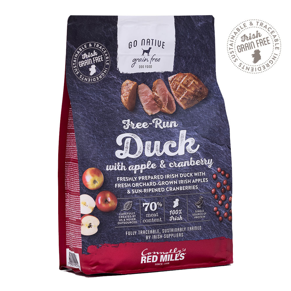 Go Native Duck with Apple & Cranberry Dog Food