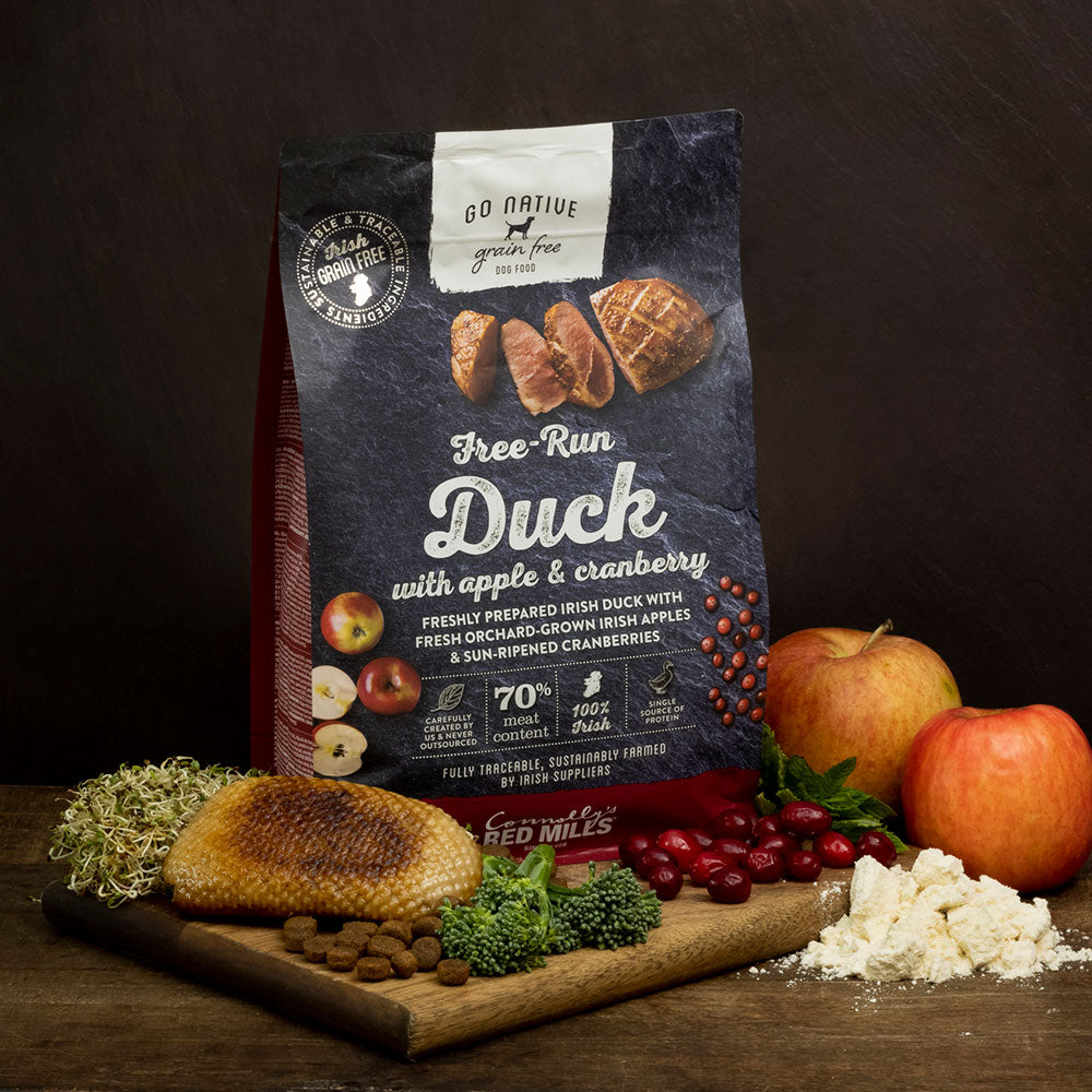 Go Native Duck with Apple & Cranberry Dog Food
