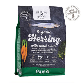 Go Native Organic Herring with Carrot & Kale Dog Food