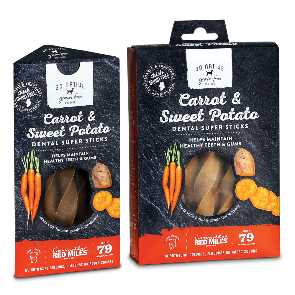 Go Native Dental Super Sticks with Carrot & Sweet Potato